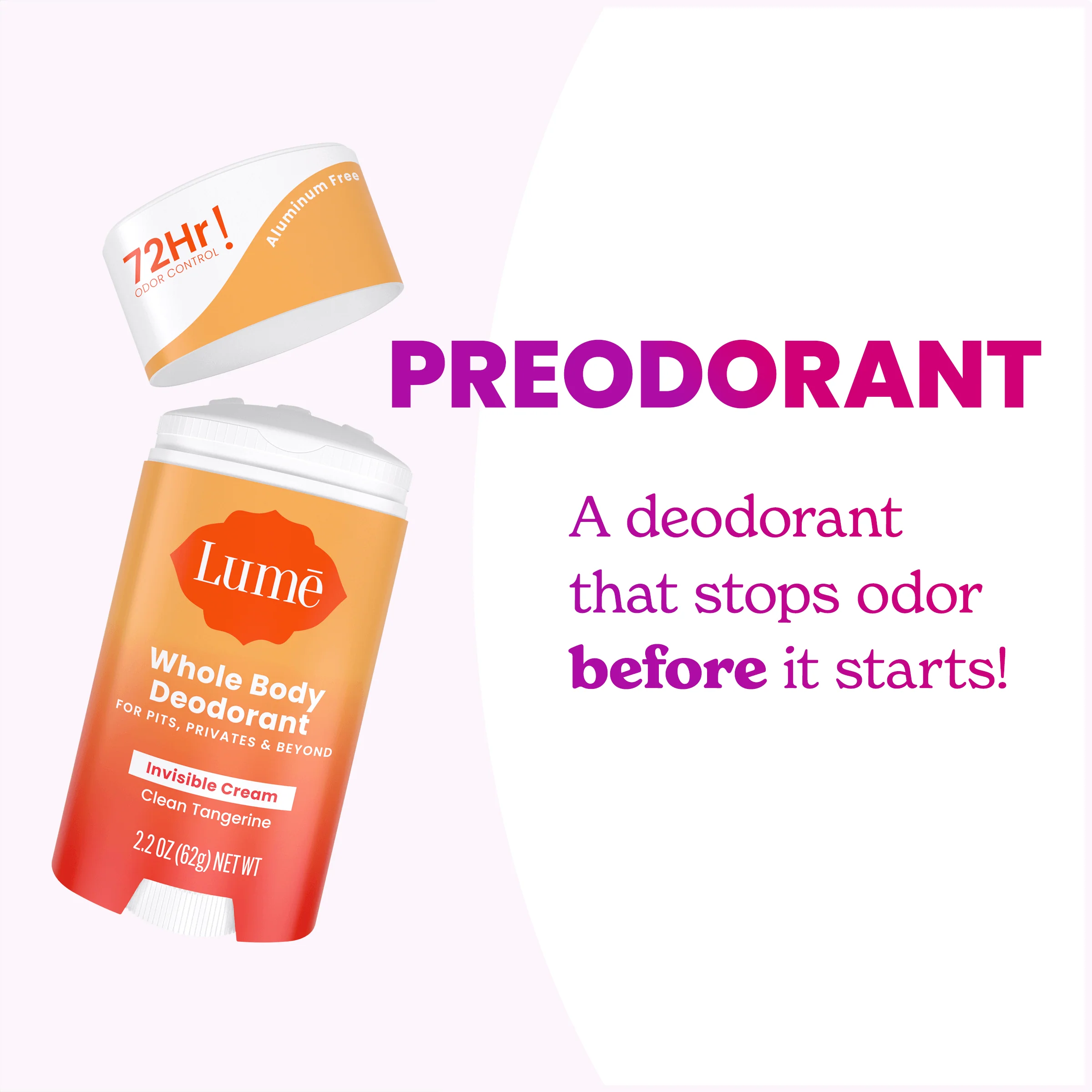 Clean Tangerine | Cream Stick Deodorant - Image 5